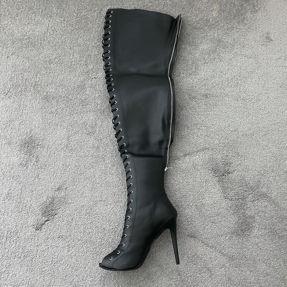 Zigi Girl Piarry Thigh High Boots Brand New In Box